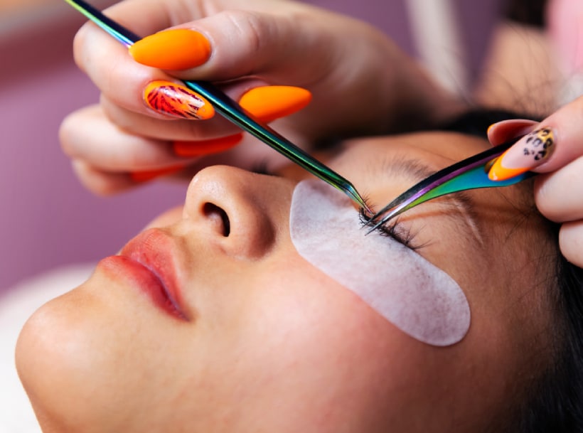 beauty salon oc eyelash extensions