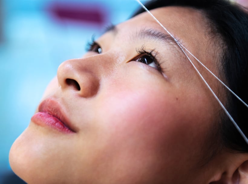 beauty salon oc threading